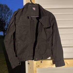 Black Button-Up Jacket